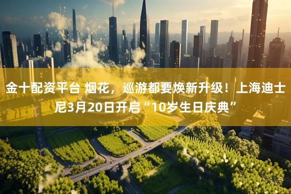 金十配资平台 烟花，巡游都要焕新升级！上海迪士尼3月20日开启“10岁生日庆典”